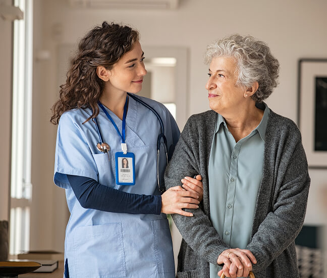 Accompagner une femme