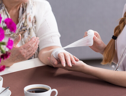 Changement de pansements